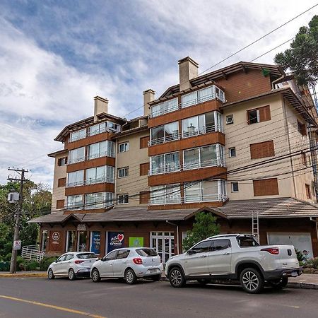 Rosa Edificio Parque Da Vinicola Apartman Gramado Kültér fotó