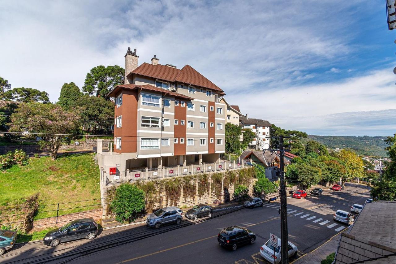 Rosa Edificio Parque Da Vinicola Apartman Gramado Kültér fotó
