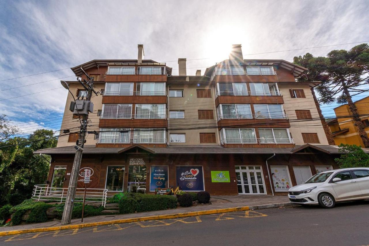Rosa Edificio Parque Da Vinicola Apartman Gramado Kültér fotó